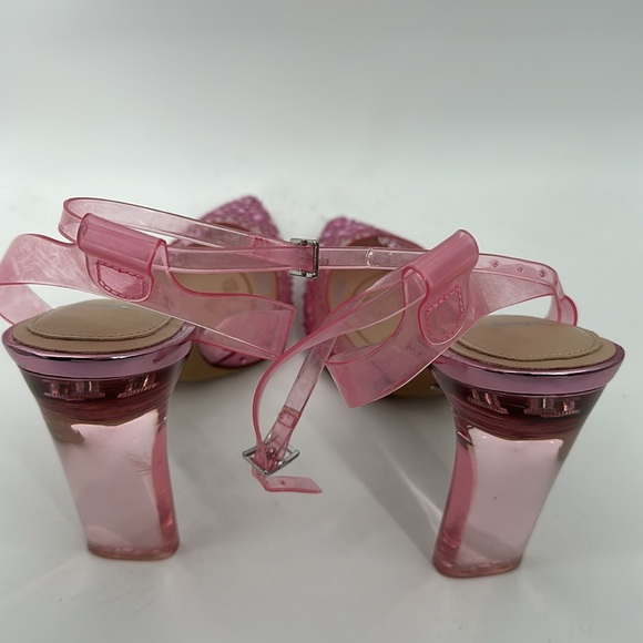 Disney x Aldo Cinderella heels size 10 Pink rhinestone - Picture 9 of 10